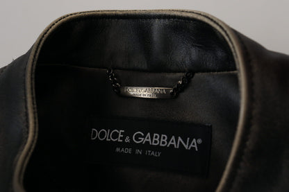 Dolce & Gabbana Lederbomberjacke - Herren