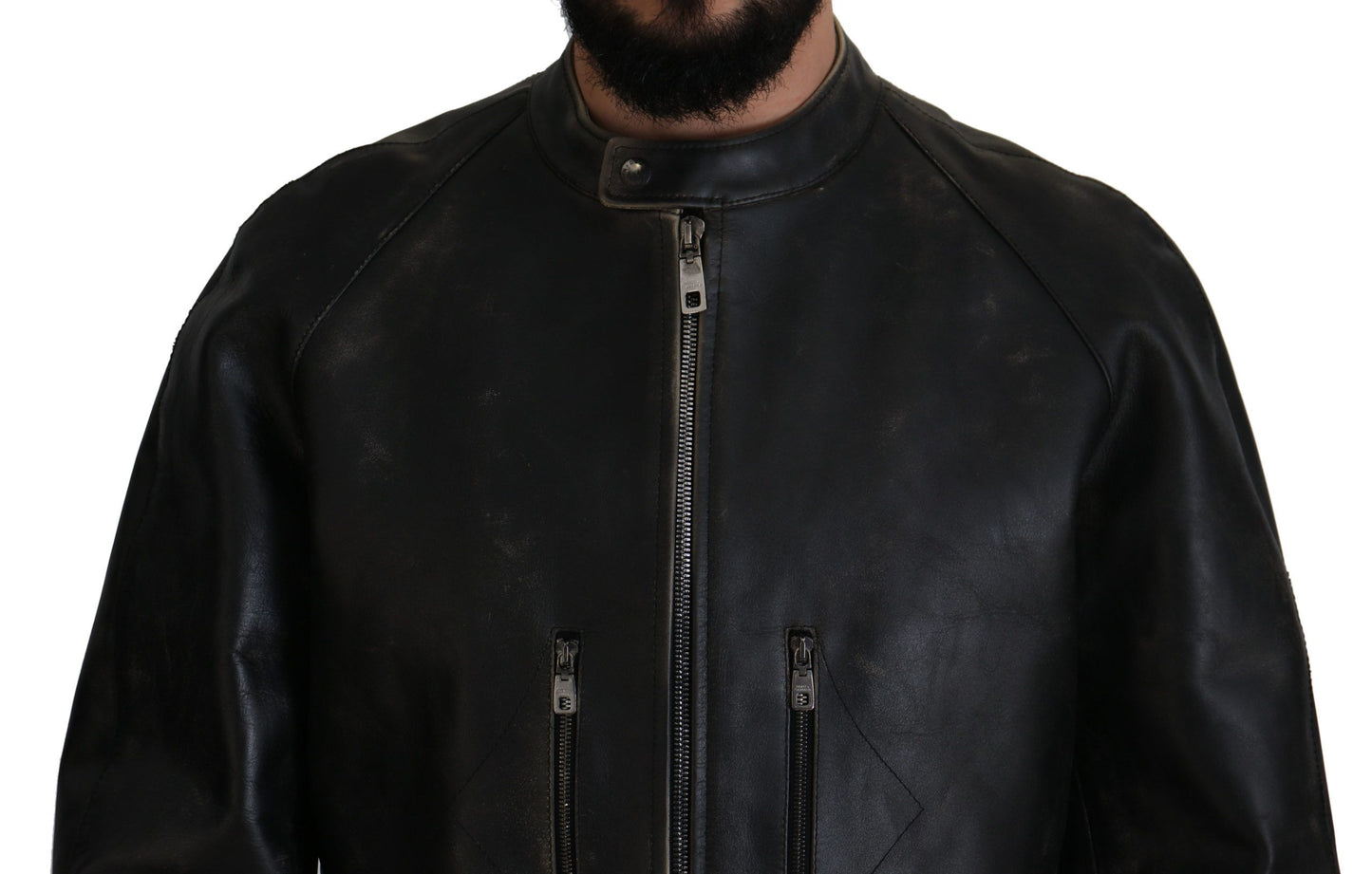 Dolce & Gabbana Lederbomberjacke - Herren