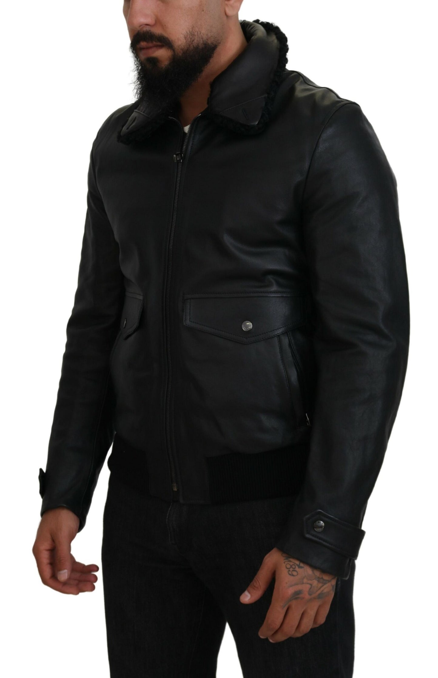 Dolce & Gabbana Lederjacke - Herren