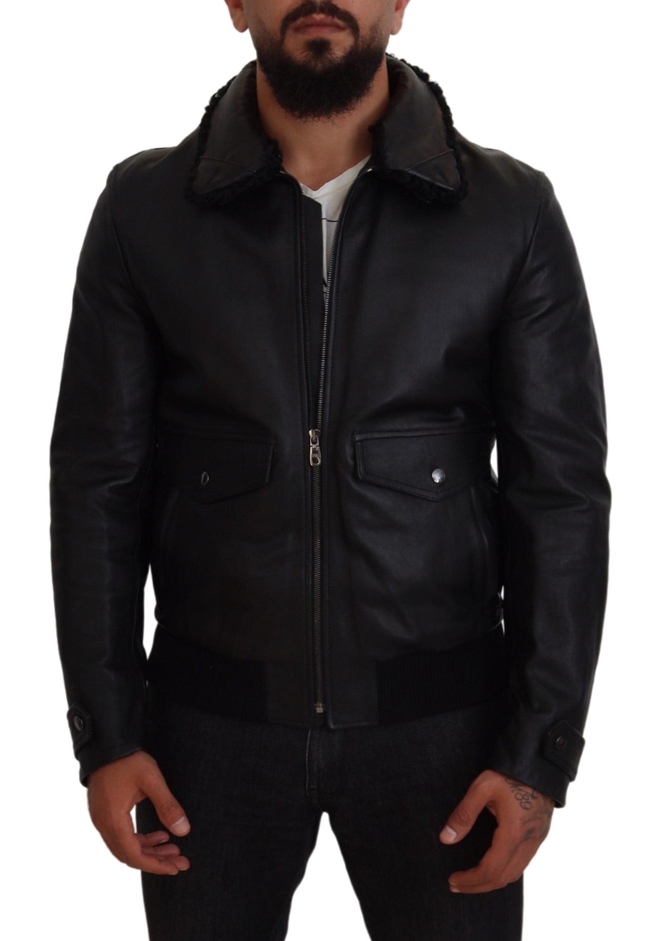 Dolce & Gabbana Lederjacke - Herren