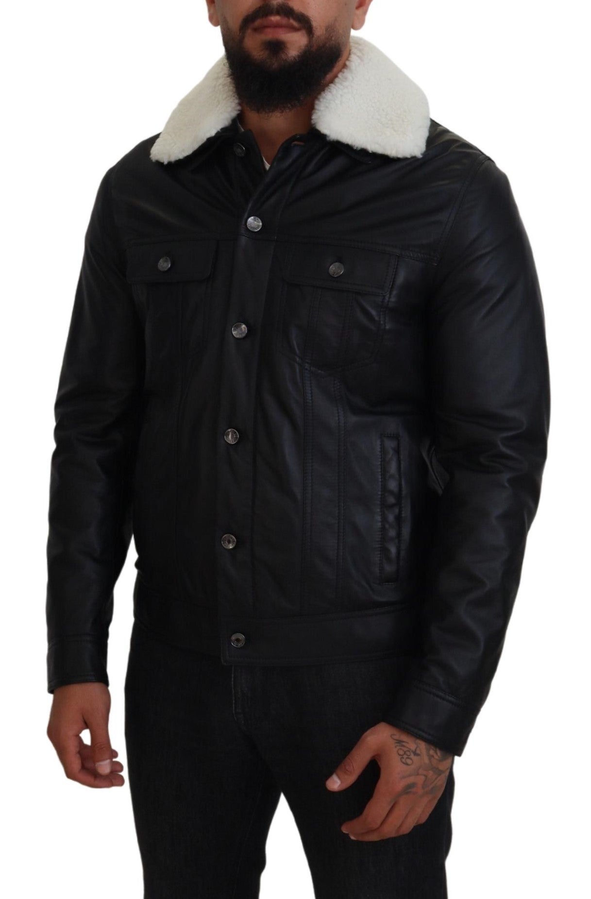 Dolce & Gabbana Lederjacke - Herren