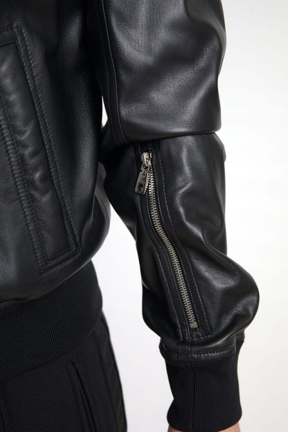 Dolce & Gabbana Lederbomberjacke - Herren