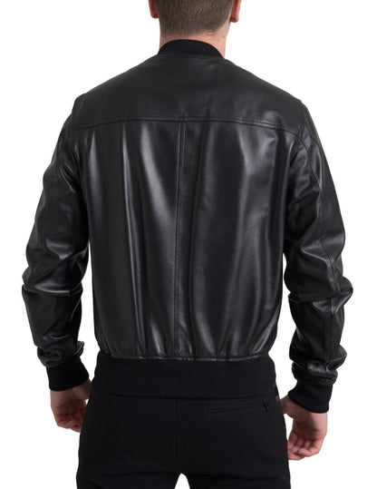 Dolce & Gabbana Lederbomberjacke - Herren
