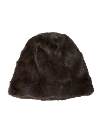 Dolce & Gabbana Pelz Beanie - Damen