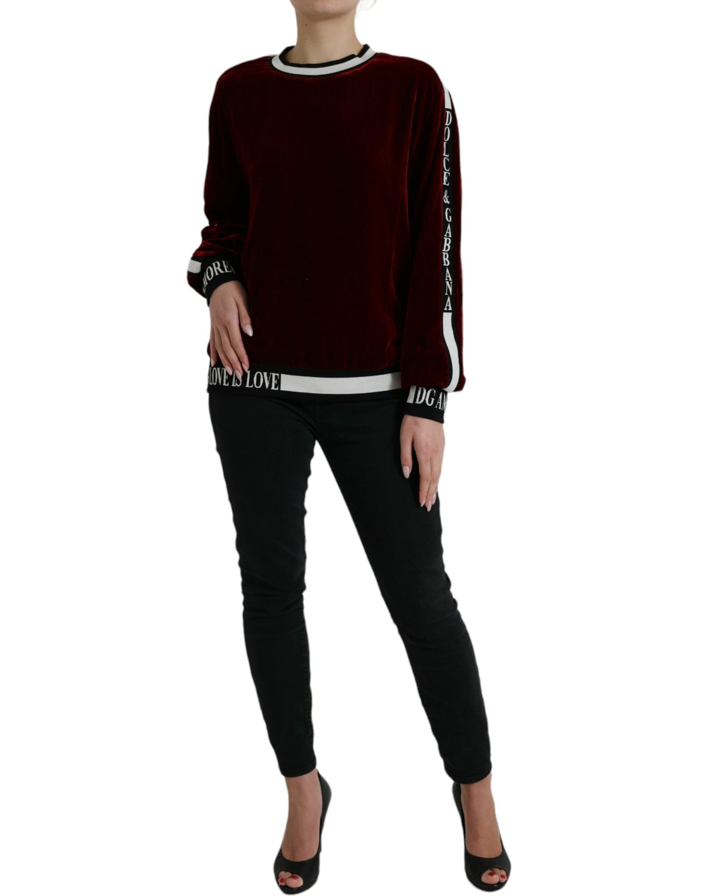 Dolce & Gabbana Samtpullover - Damen