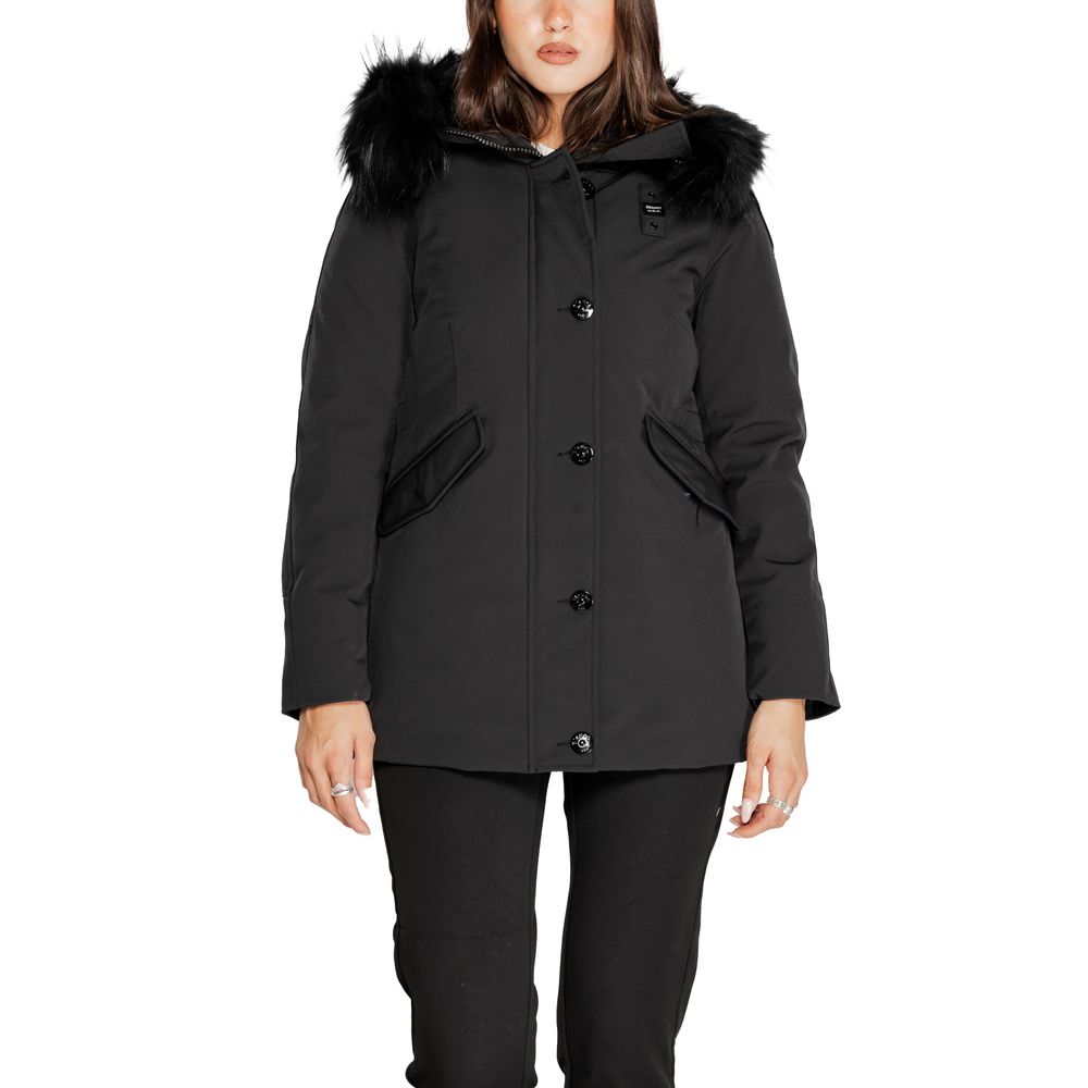 Blauer Parka - Damen