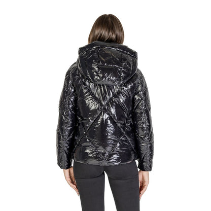 Blauer Steppjacke - Damen