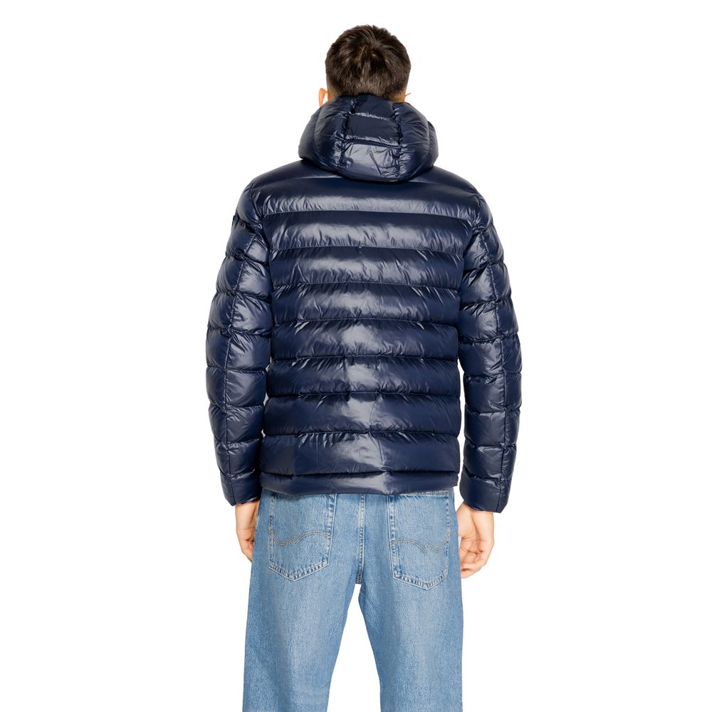 Blauer Steppjacke - Herren