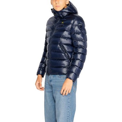 Blauer Steppjacke - Herren