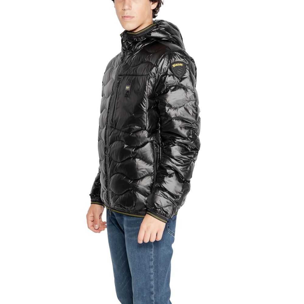 Blauer Steppjacke - Herren