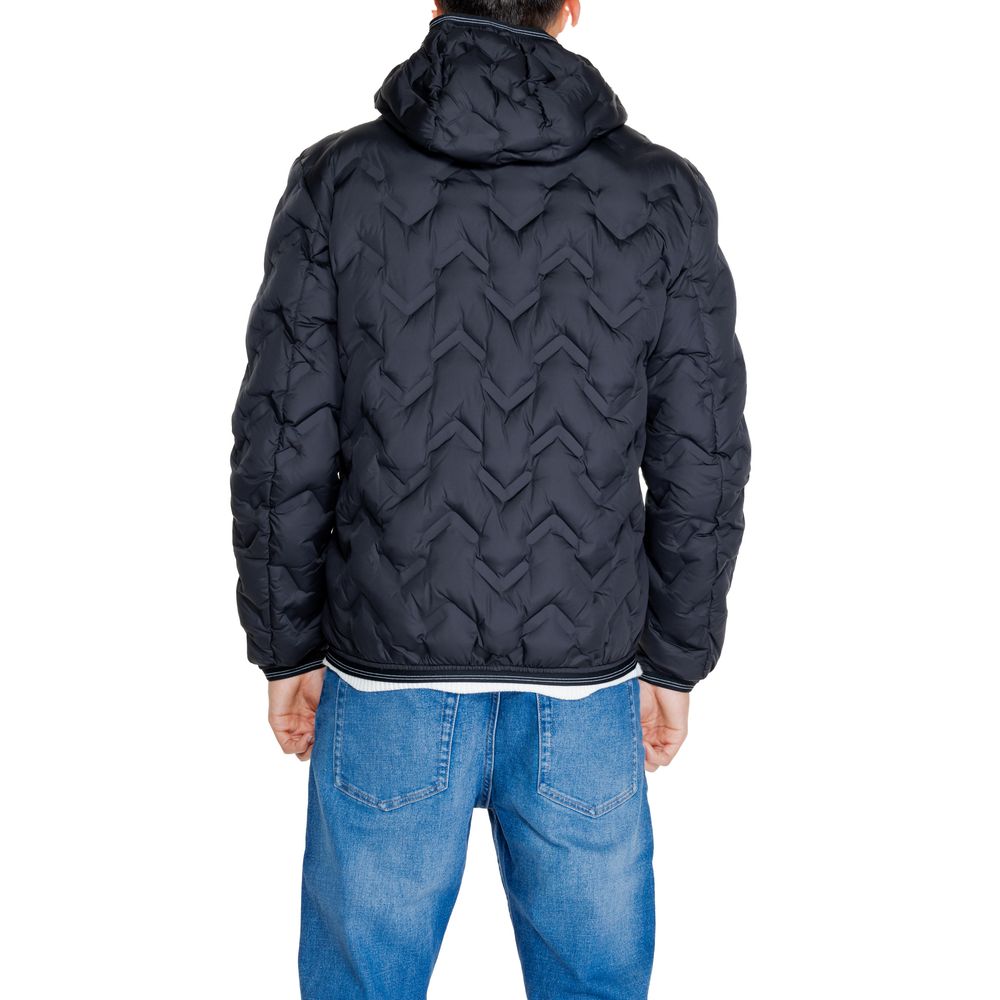 Blauer Steppjacke - Herren