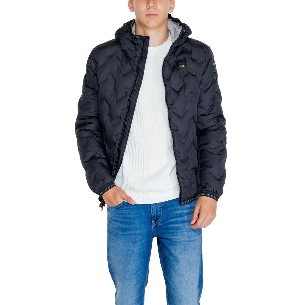 Blauer Steppjacke - Herren