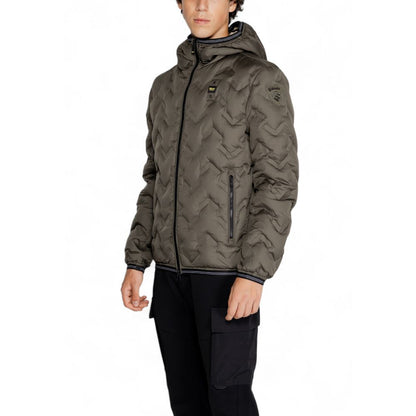 Blauer Steppjacke - Herren