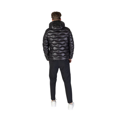 Blauer Steppjacke - Herren