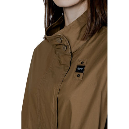 Blauer Parka - Damen