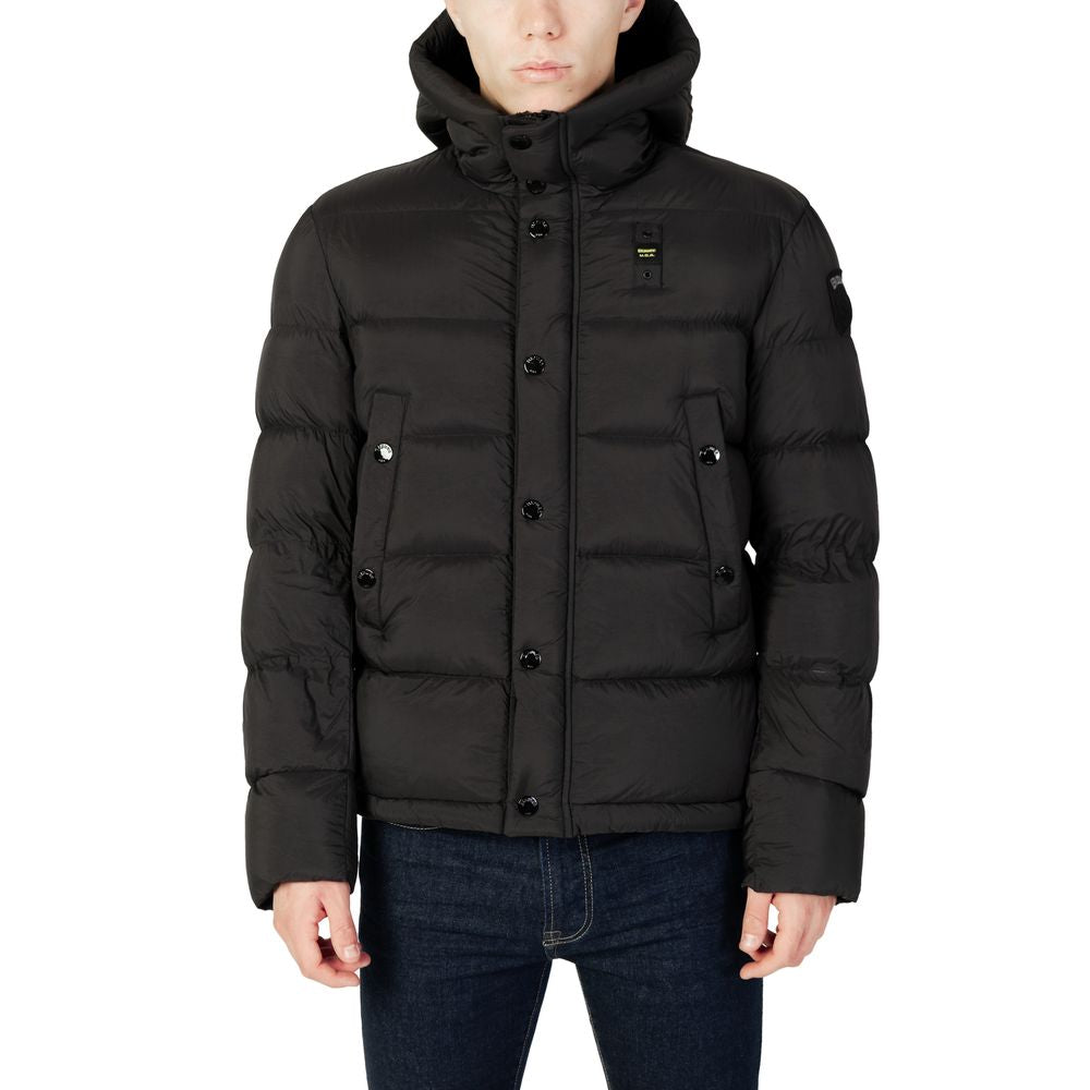 Blauer Steppjacke - Herren