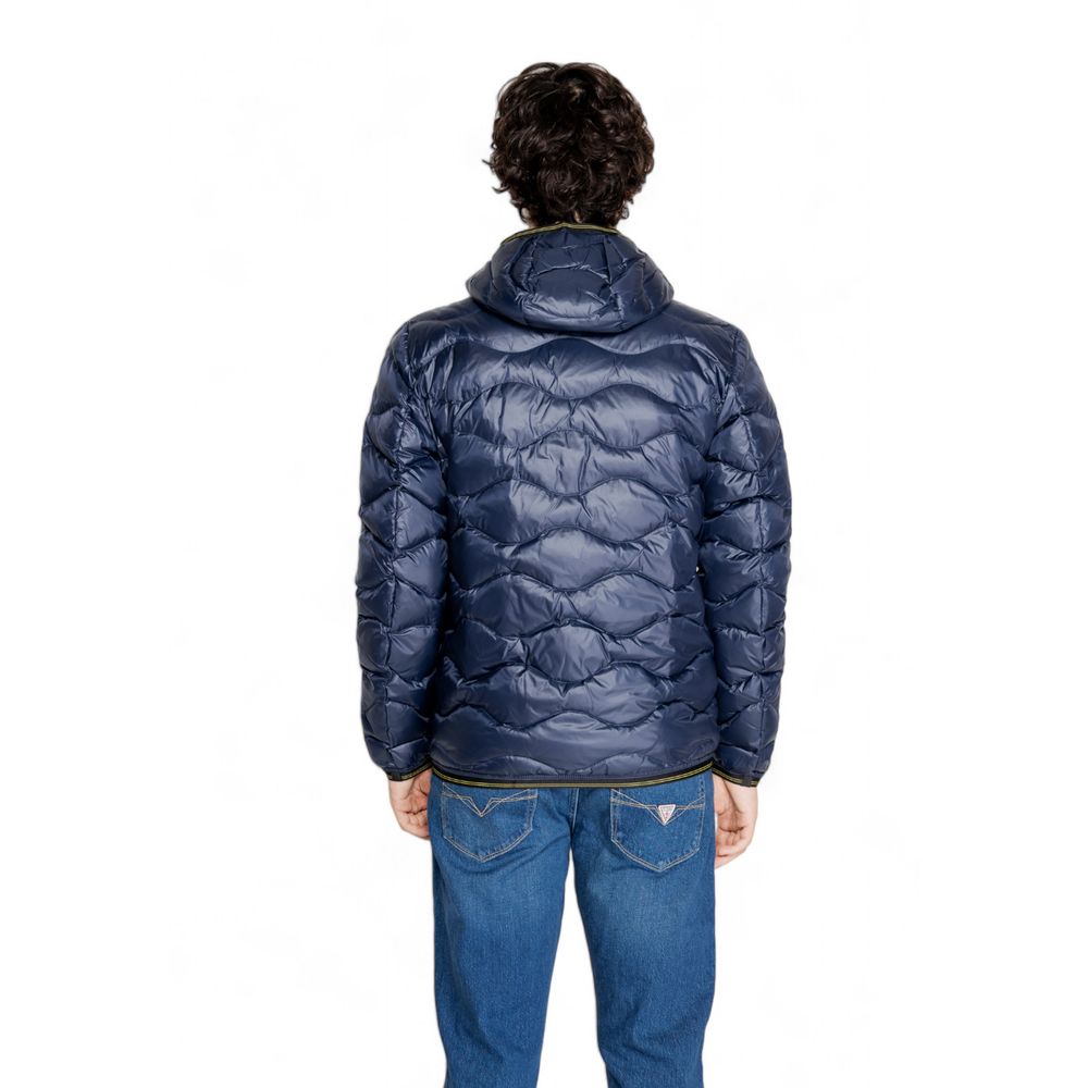 Blauer Steppjacke - Herren