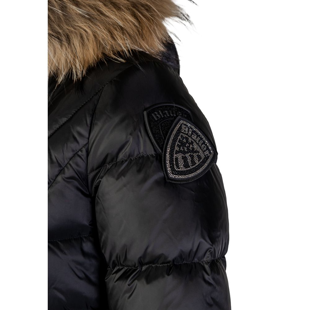 Blauer Steppjacke - Damen