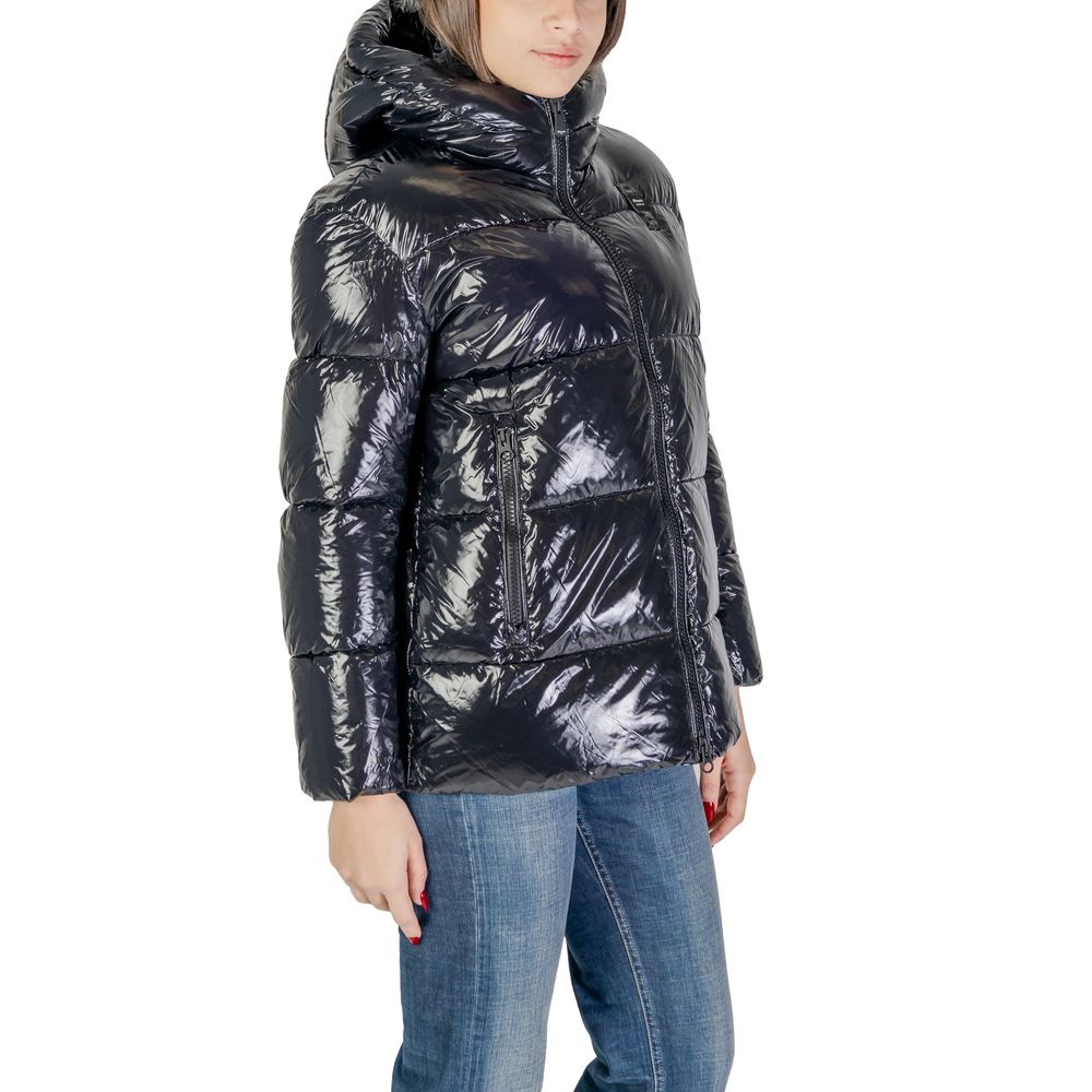 Blauer Steppjacke - Damen