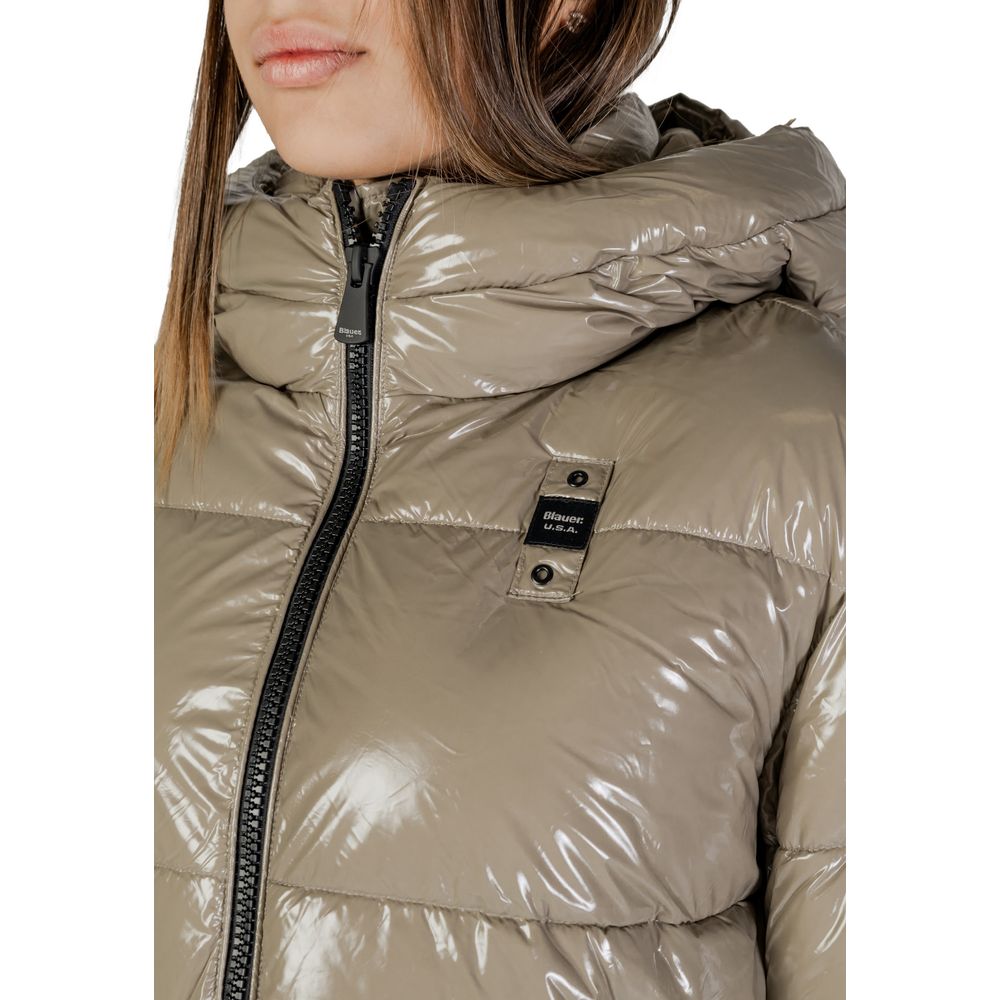 Blauer Steppjacke - Damen