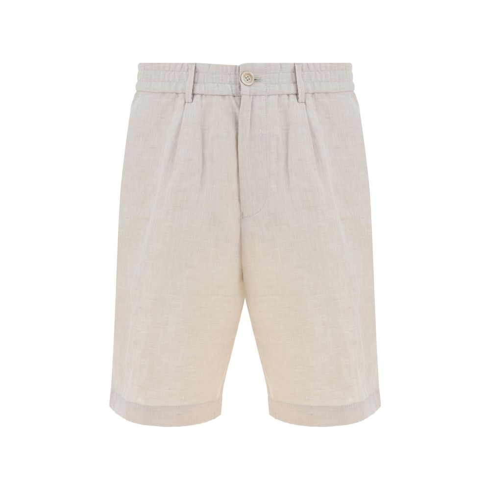 Brunello Cucinelli Leinenshorts - Herren