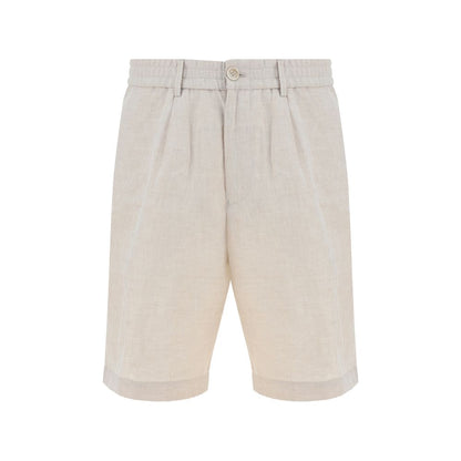 Brunello Cucinelli Leinenshorts - Herren