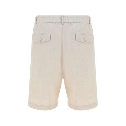 Brunello Cucinelli Leinenshorts - Herren