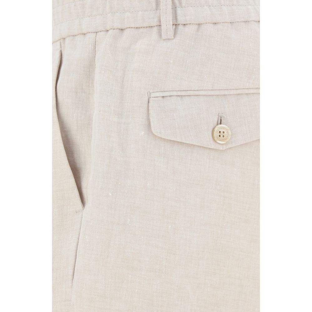 Brunello Cucinelli Leinenshorts - Herren