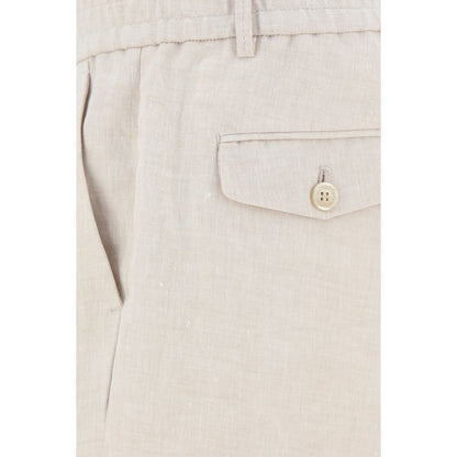 Brunello Cucinelli Leinenshorts - Herren