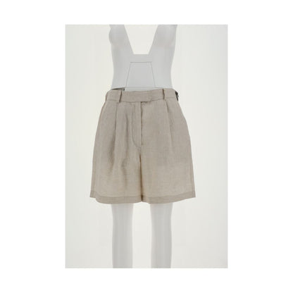 Brunello Cucinelli Leinenshorts - Damen