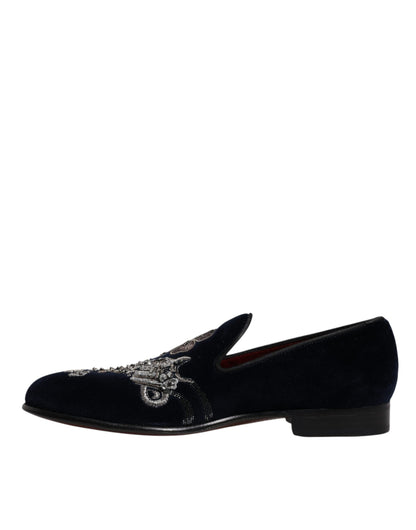 Dolce & Gabbana Samtloafers - Herren