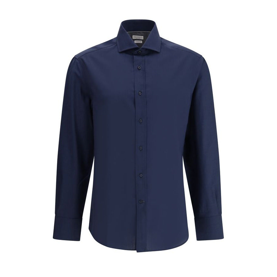 Brunello Cucinelli Baumwollhemd - Herren