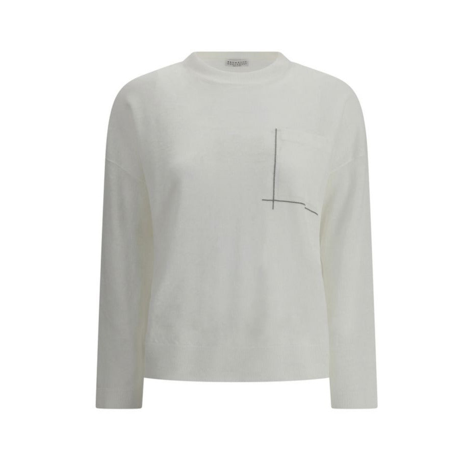 Brunello Cucinelli Leinenpullover - Damen