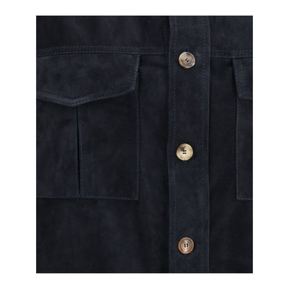 Brunello Cucinelli Wildlederjacke - Herren