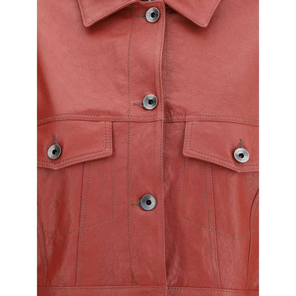 Brunello Cucinelli Lederjacke - Damen