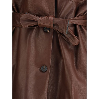 Brunello Cucinelli Lederjacke - Damen