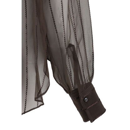 Brunello Cucinelli Seidenbluse - Damen