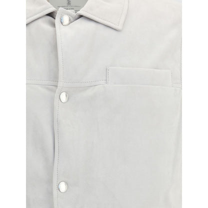 Brunello Cucinelli Lederweste - Herren