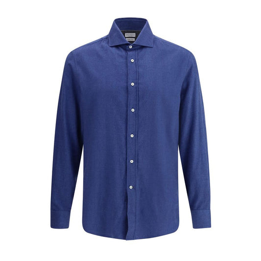 Brunello Cucinelli Baumwollhemd - Herren