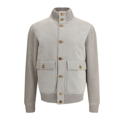 Brunello Cucinelli Wildlederjacke - Herren