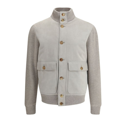 Brunello Cucinelli Wildlederjacke - Herren