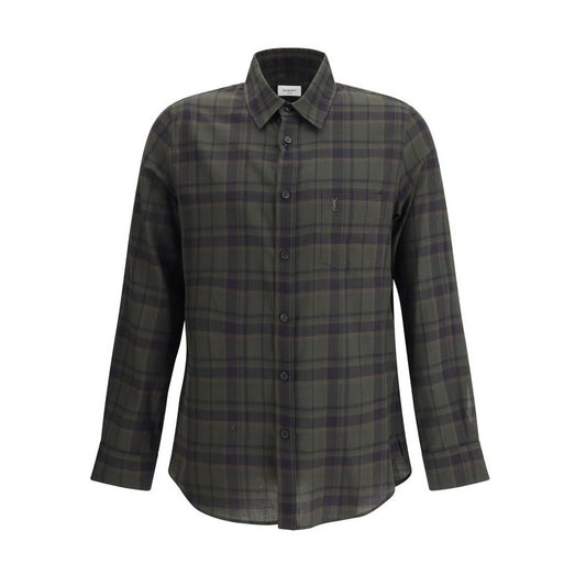 Saint Laurent Baumwollhemd - Herren