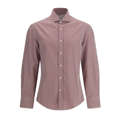 Brunello Cucinelli Baumwollhemd - Herren