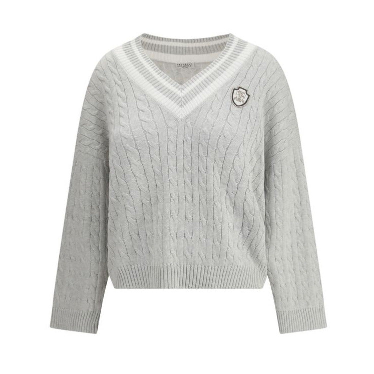 Brunello Cucinelli Baumwollpullover - Damen