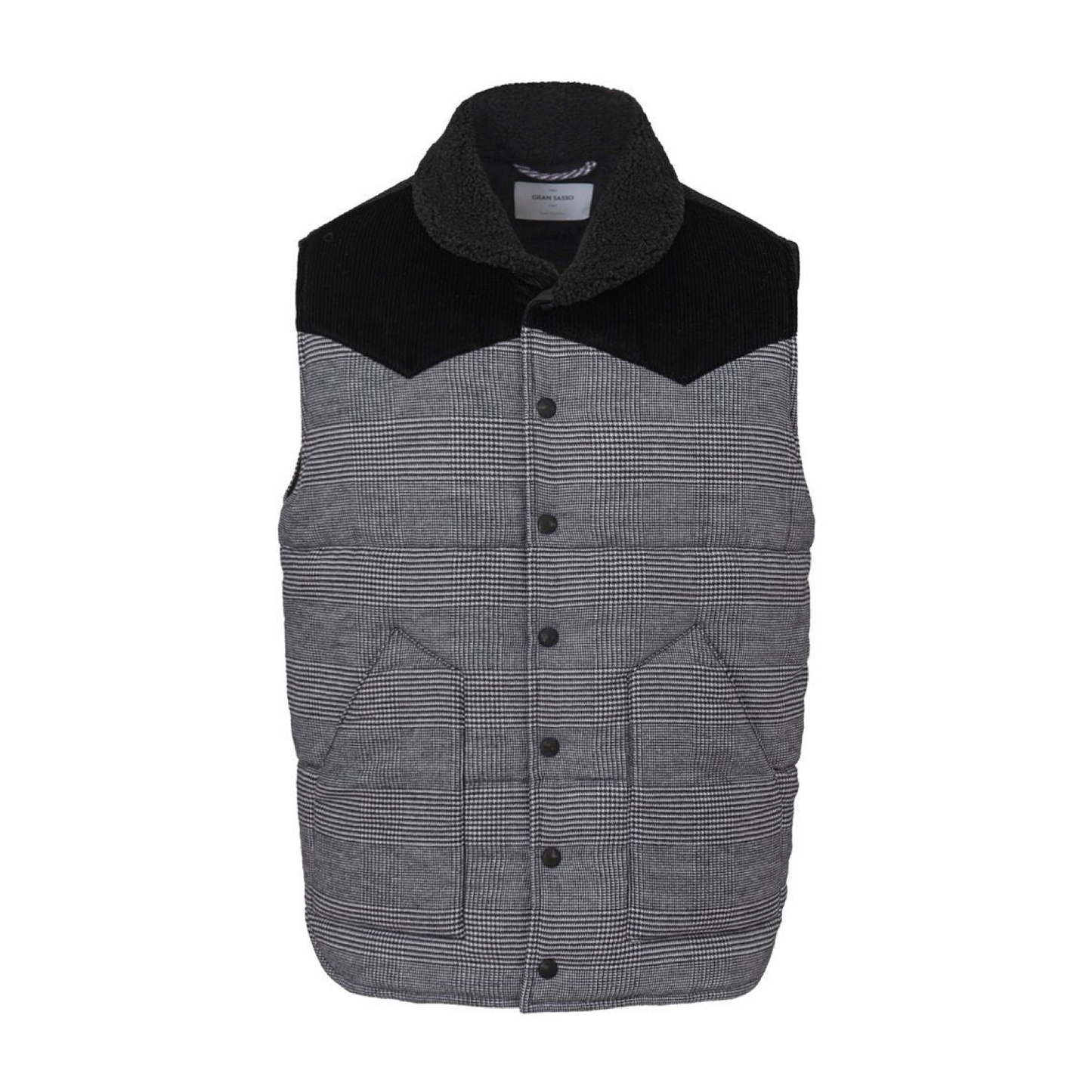 Gran Sasso quilted vest - men