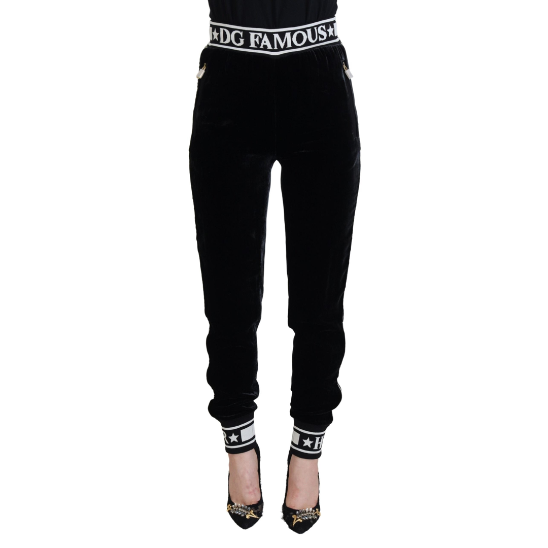 Dolce & Gabbana Samt Jogginghose - Damen