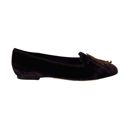 Dolce & Gabbana Samtloafers - Damen