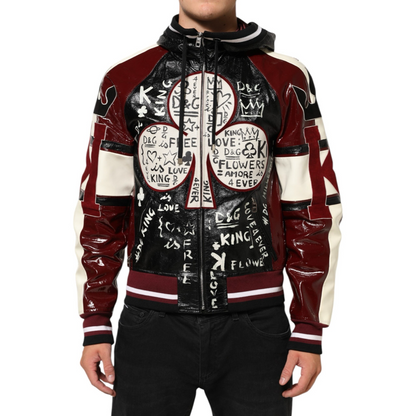 Dolce & Gabbana Lederbomberjacke - Herren