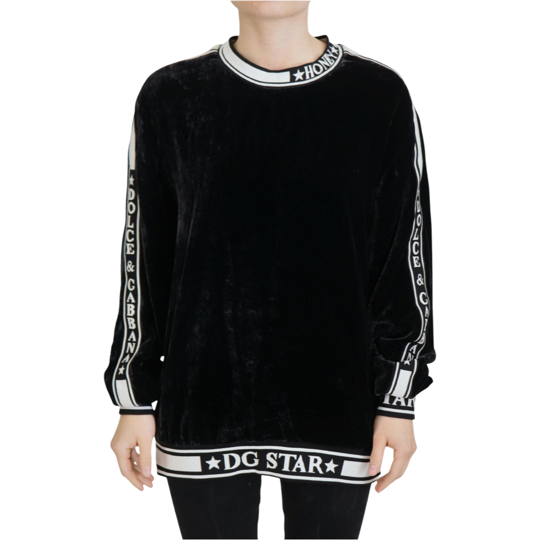 Dolce &amp; Gabbana velvet sweater - women