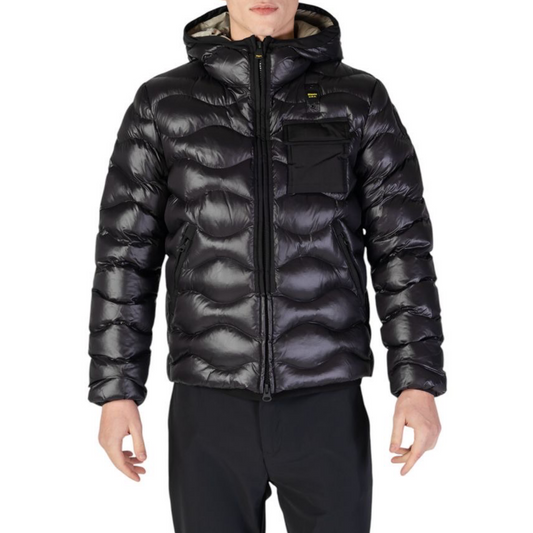 Blauer Steppjacke - Herren